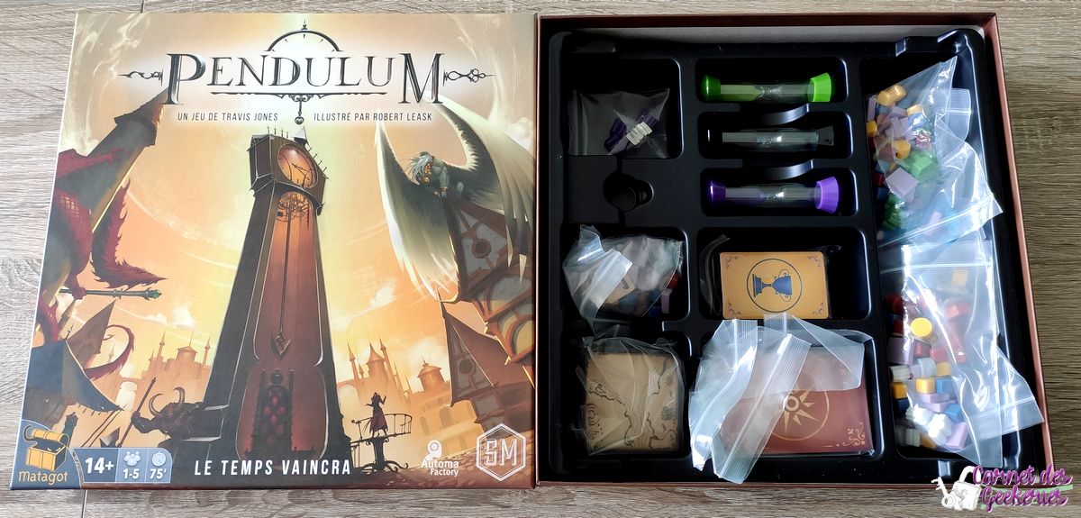 Matagot Pendulum - Gioco Da Tavolo Strategico In Tempo Reale | 1-5 Giocatori | Gestione Del Tempo E Lavoratori | Edizione Multicolore MATPEN001845 - 2