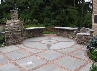 Pavers come in a variety of shapes and sizes. Patio Ideas Patio Additions With Stone Patios And Brick Patios Carroll Building Solutions