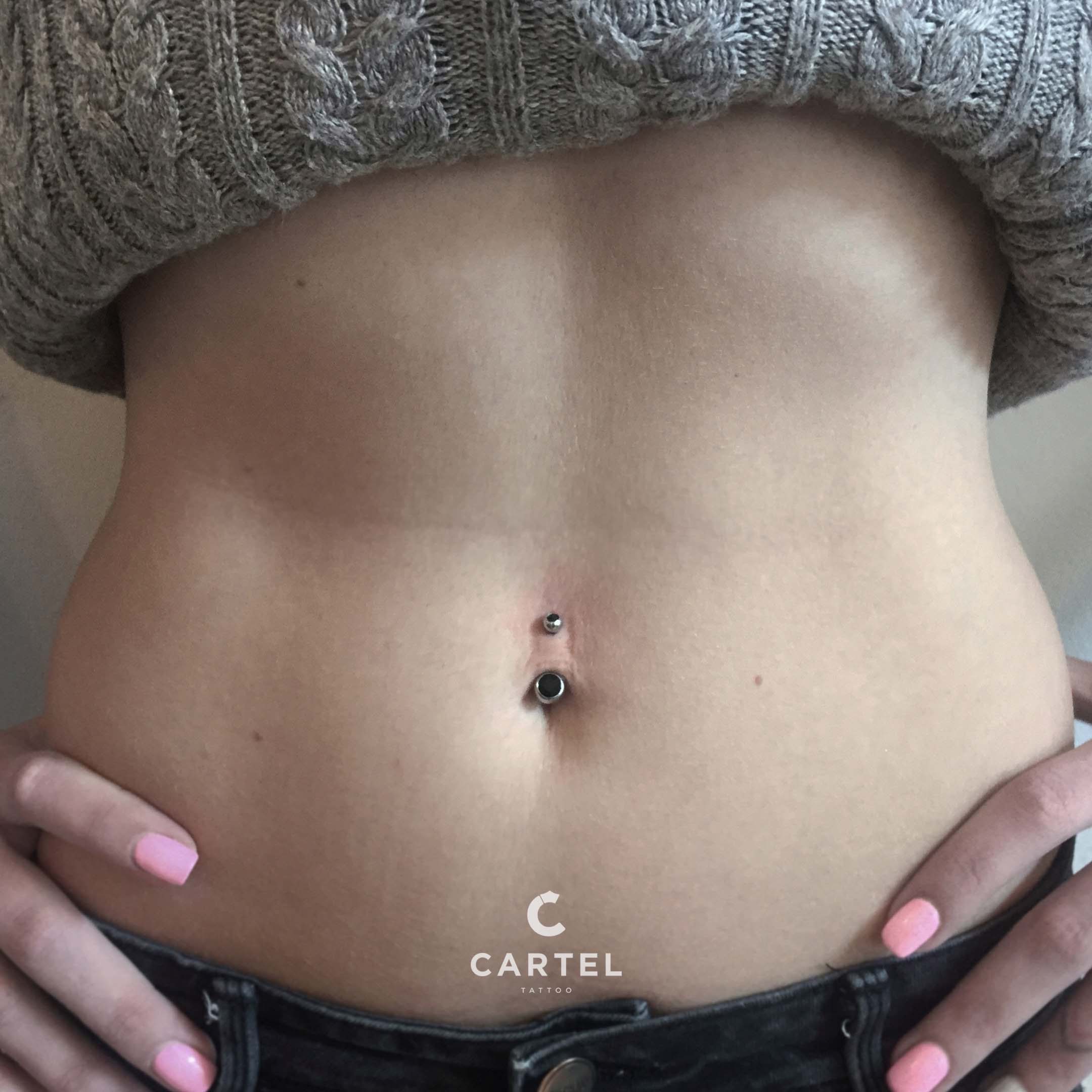 Belly Button Piercing - Watch Inspiring Examples • Cartel Tattoo 2160_x_2160_jpg