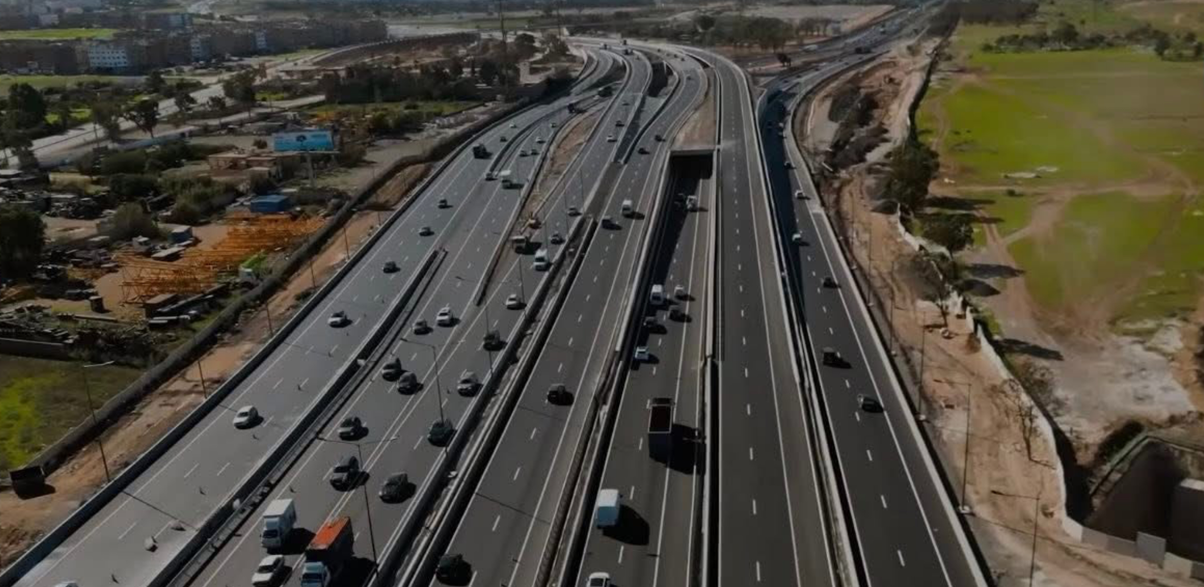 الدار البيضاء – الرباط: انطلاق أشغال الطريق السيار القاري الرابط بين المدينتين الدار البيضاء – الرباط: انطلاق أشغال الطريق السيار القاري الرابط بين المدينتين