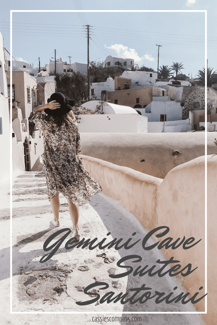 Staying at the Gemini Suites in Finikia in Santorini.