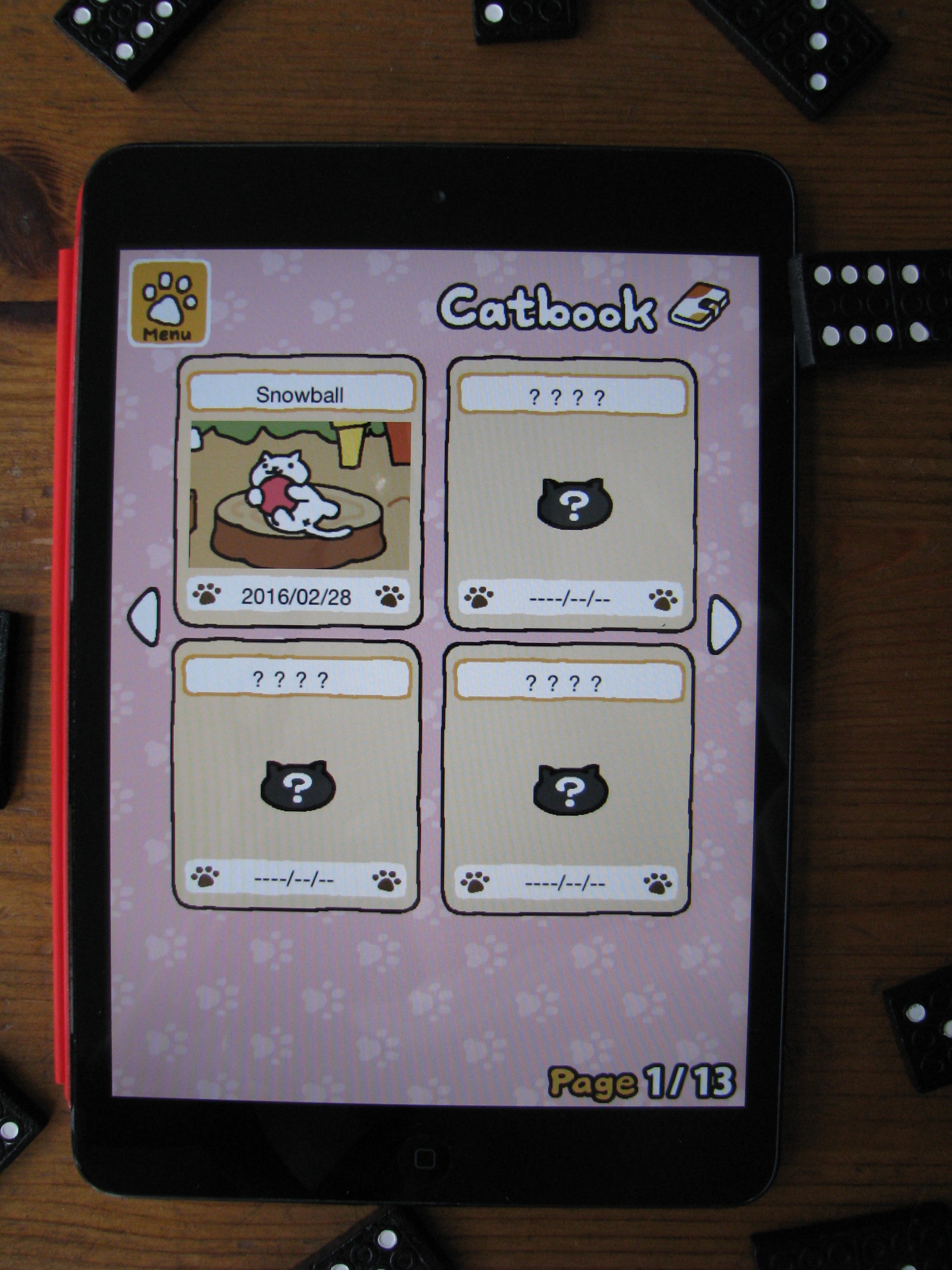 Neko Atsume Kitty Collector CatOpedia