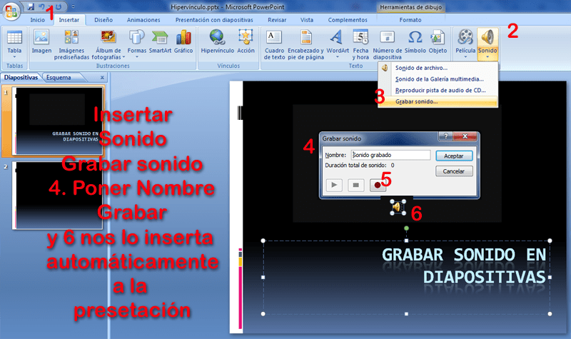 Grabar Sonido Gitbook