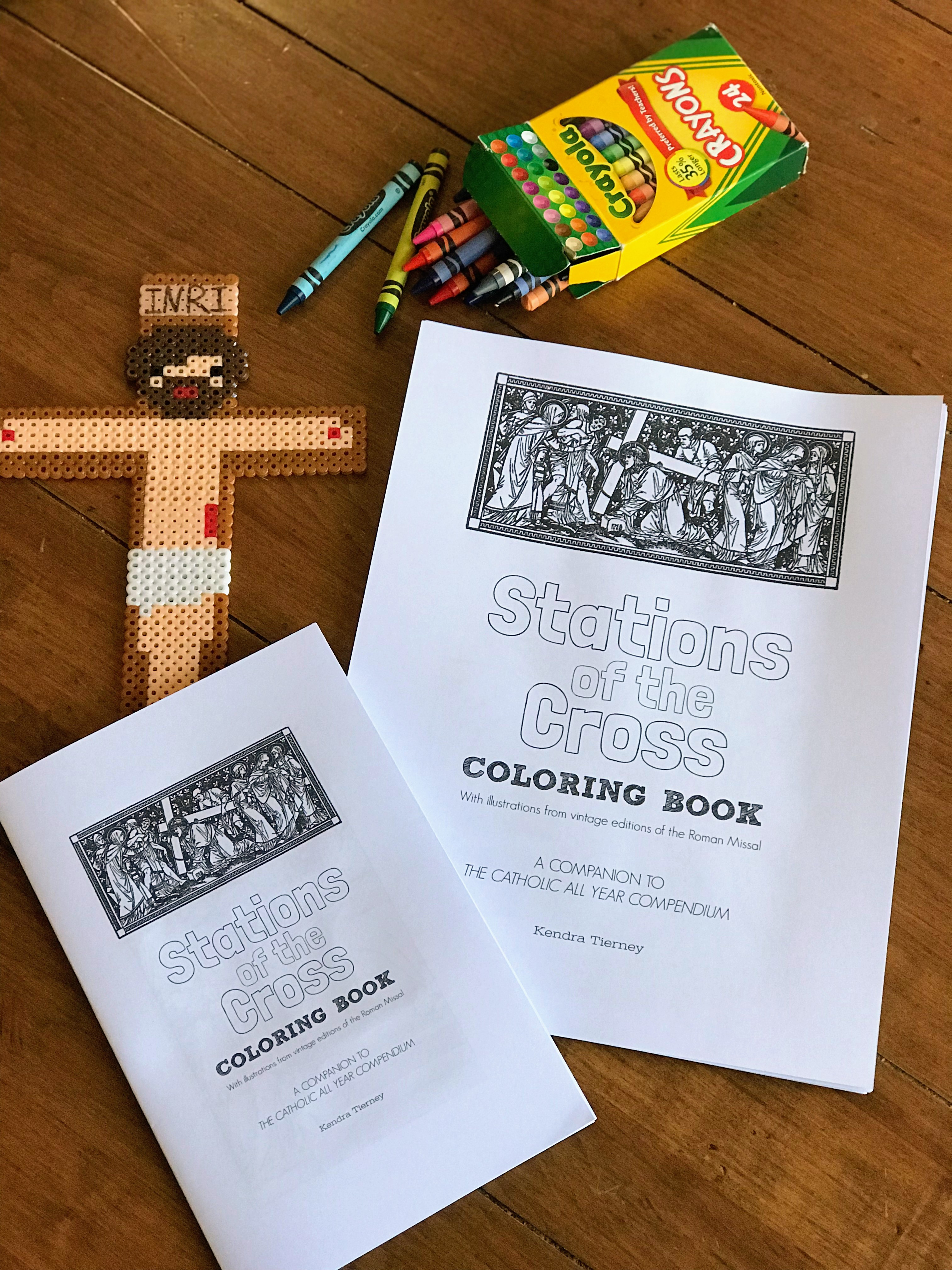 When we think of october holidays, most of us think of halloween. Stations Of The Cross Printable Coloring Book Coloring Pages For Adults And Kids Digital Download Catholic All Year