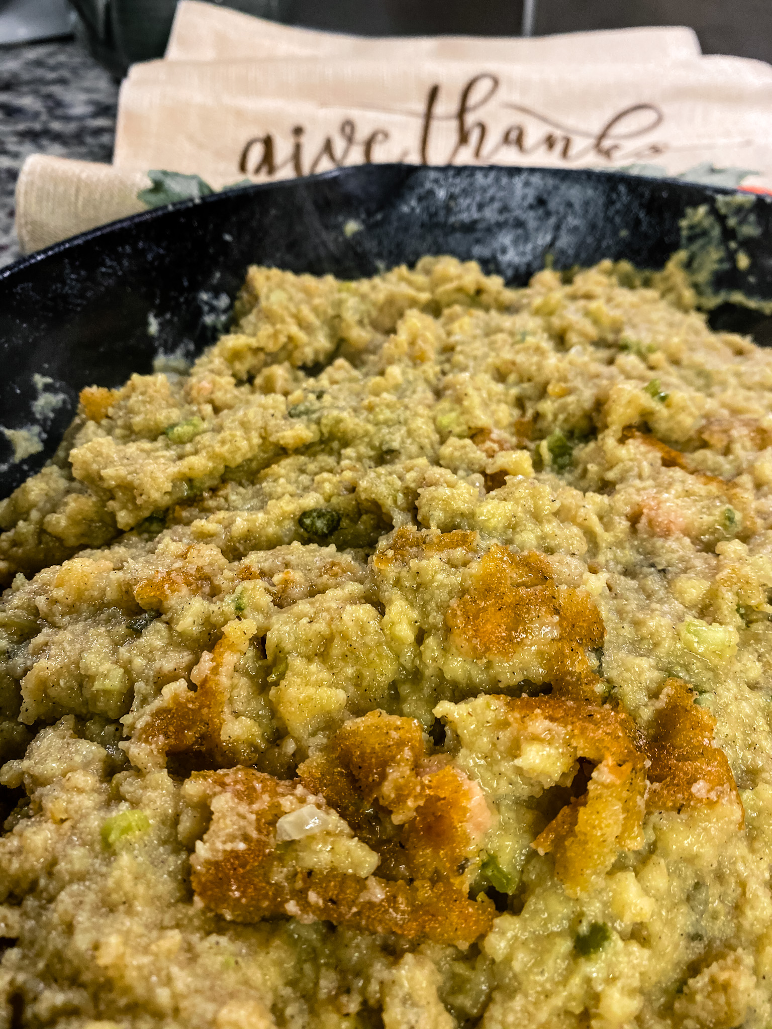 Southern-Style Cornbread Dressing - CatWillMadeIt