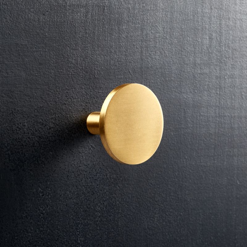 As a result, whether you're looking for an unfamiliar number or a previously k. circle brushed brass knob + Reviews | CB2