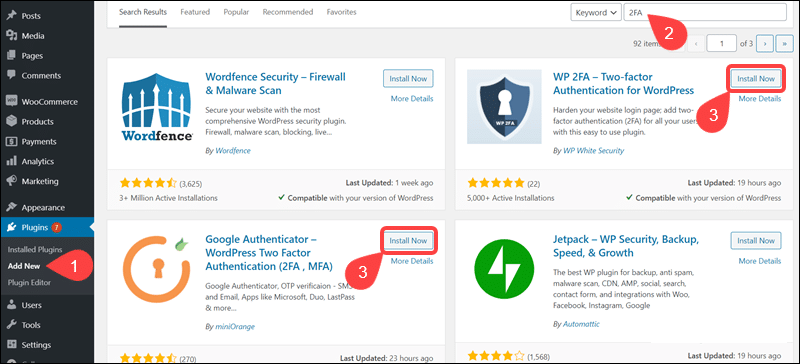 I am trying to connect to a wordpress website hosted on localhost virtual bitnami environment. How To Implement Two Factor Authentication In Wordpress Ccbill Kb
