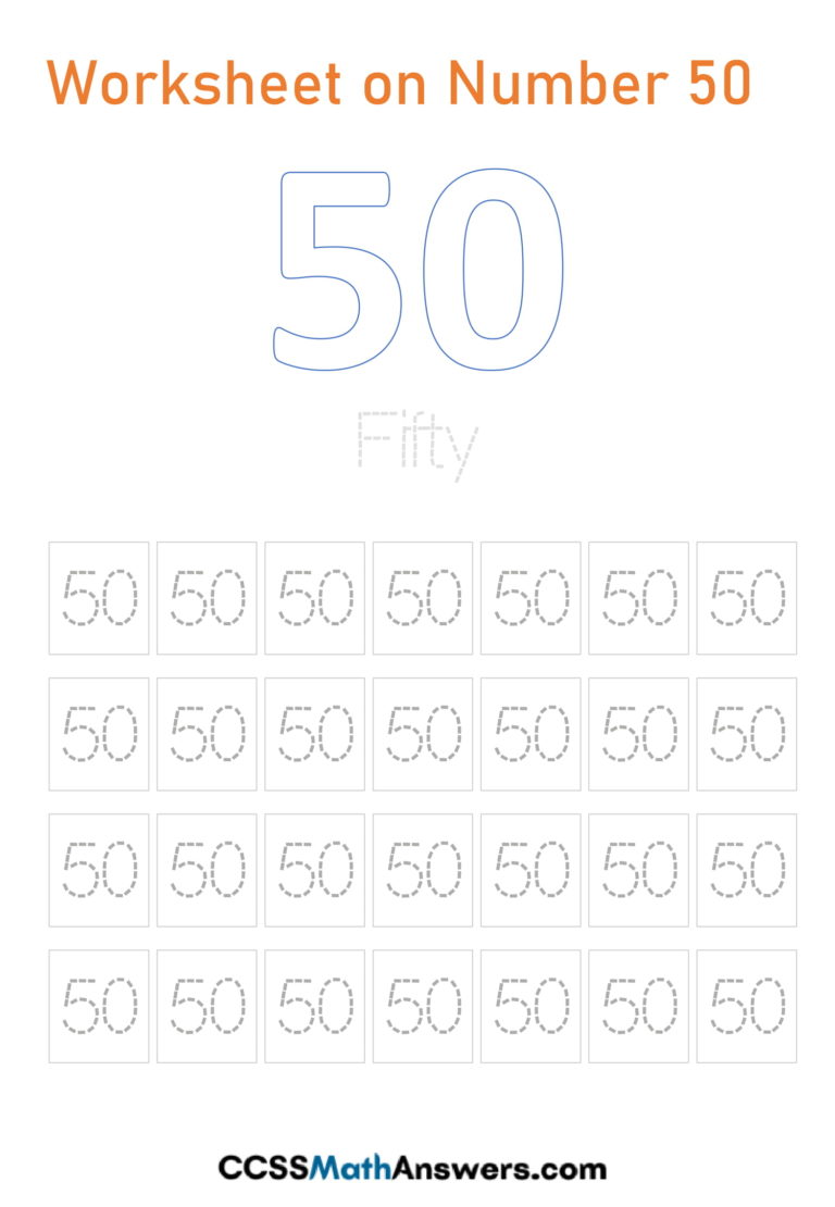worksheet on number 50 tracing writing number 50 worksheets for