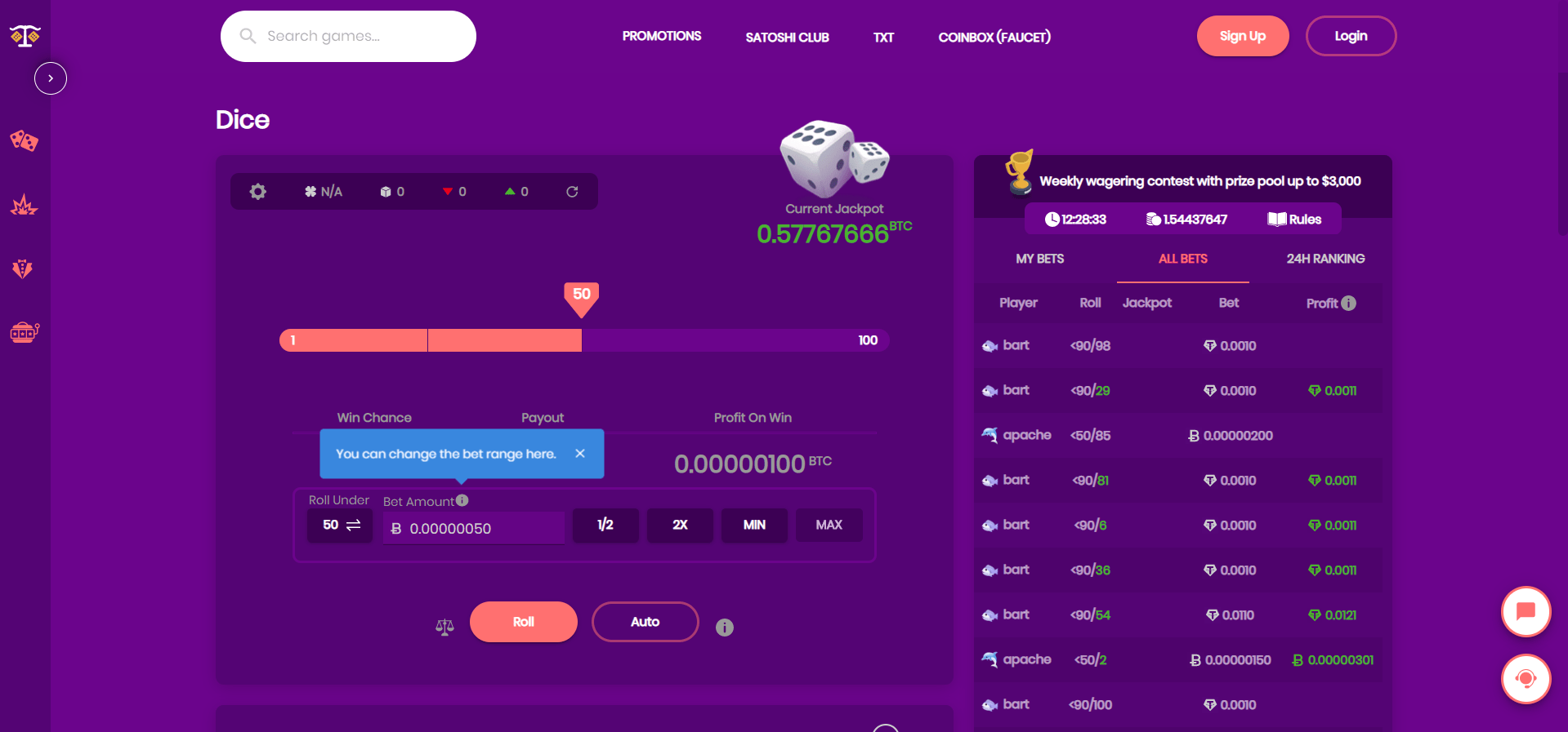 Trustdice.win is a bitcoin social gaming platform that provides. Best Bitcoin Dice Sites Games 2022 Crypto Dice Gambling