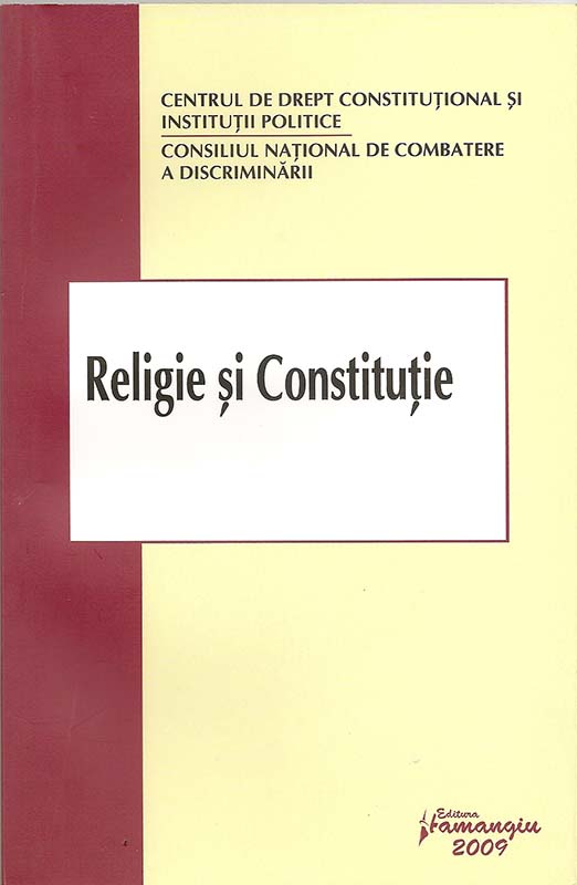 PublicaÅ£ii Centrul De Drept ConstituÈional Èi InstituÅ£ii Politice Cdcip