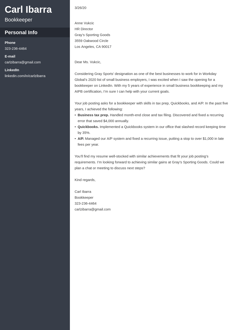 View this sample cover letter for a bookkeeper,&nbsp;. Bookkeeper Cover Letter Sample Format Writing Guide