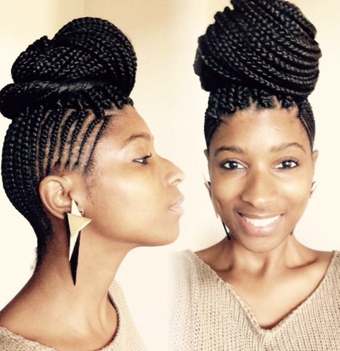 Pinned updo with wavy ends. Buy Box Braid Pin Up Hairstyles With A Reserve Price Up To 79 Off