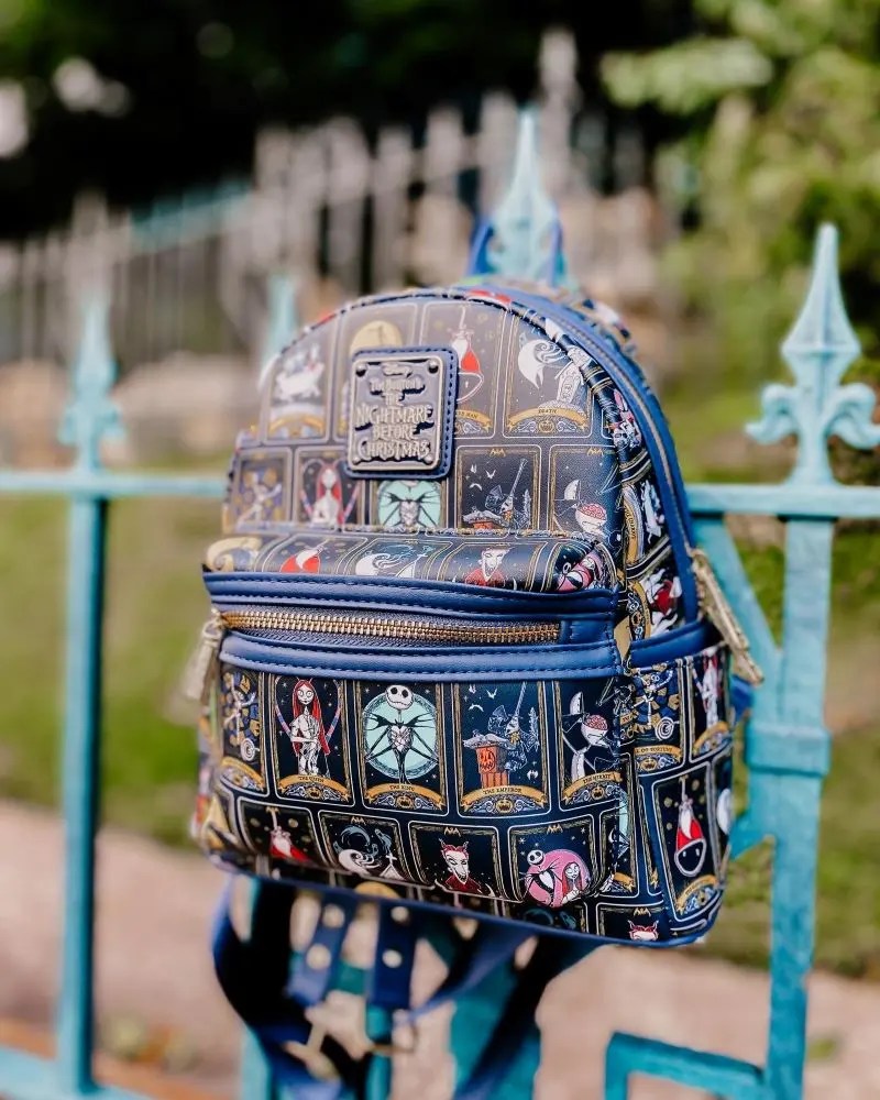 Updated loungefly bag, disney mini backpack collection 2022. Nightmare Before Christmas Tarot Mini Backpack Atticsalt Com