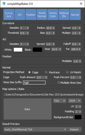 Simplemapbaker For 3ds Max