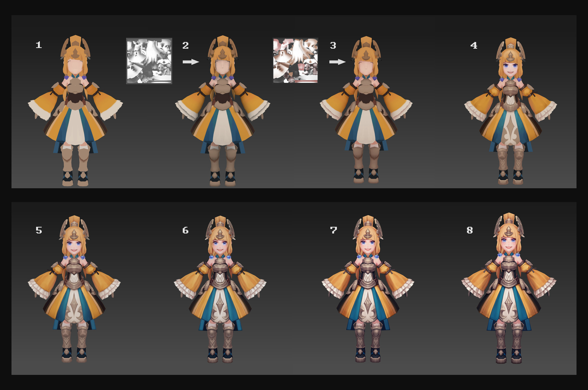 Liu Hao Low Poly Character Creation