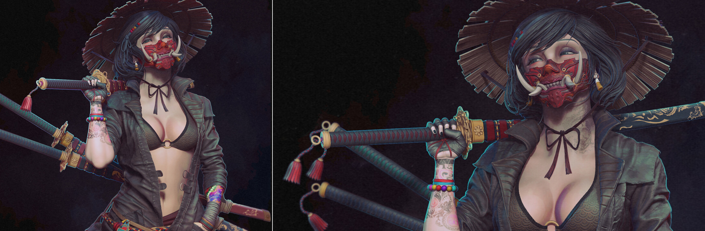The Kunoichi Sculpting A Stylized Character In Zbrush