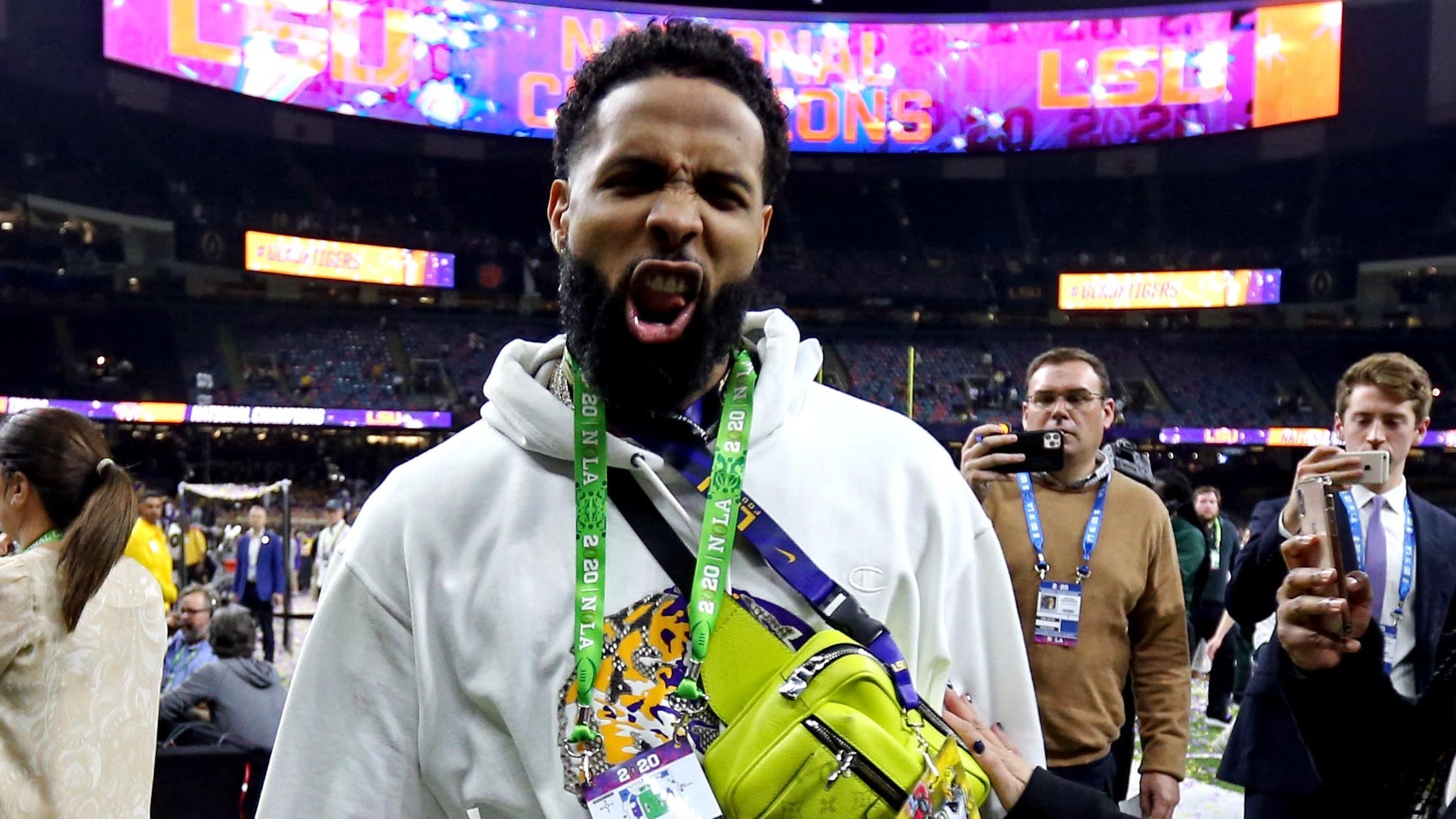 After OBJ-LSU drama at title game, College Football Playoff officials