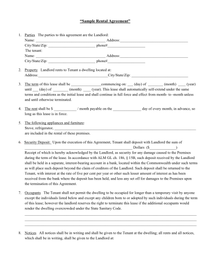 19 rental contract template free to edit download print cocodoc