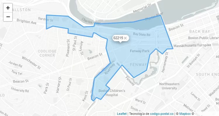 The map legend is sometimes called the map key. Boston University Massachusetts Zip Code United States