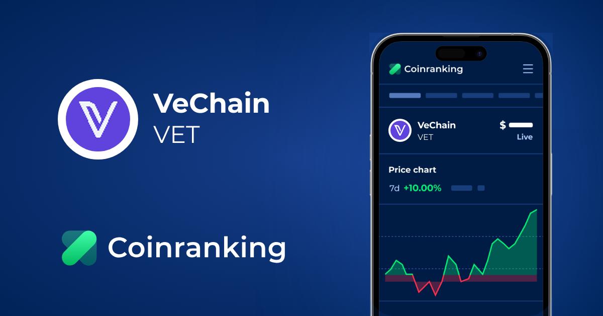 Get detailed vechain cryptocurrency price news, analysis and more. Vechain Vet Price To Usd Live Value Today Coinranking