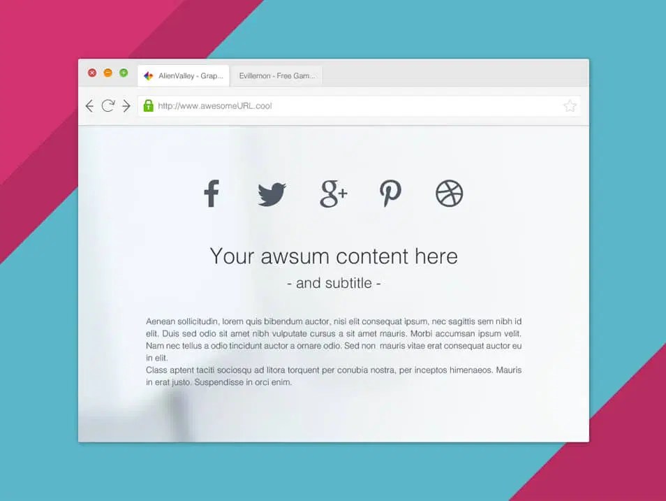 31,000+ vectors, stock photos & psd files. 20 Free Web Browser Frame Psd Templates
