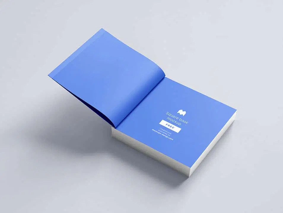 This freebie contains 1 psd high quality presentation, 2 movable book . Free Square Book Mockup Css Author