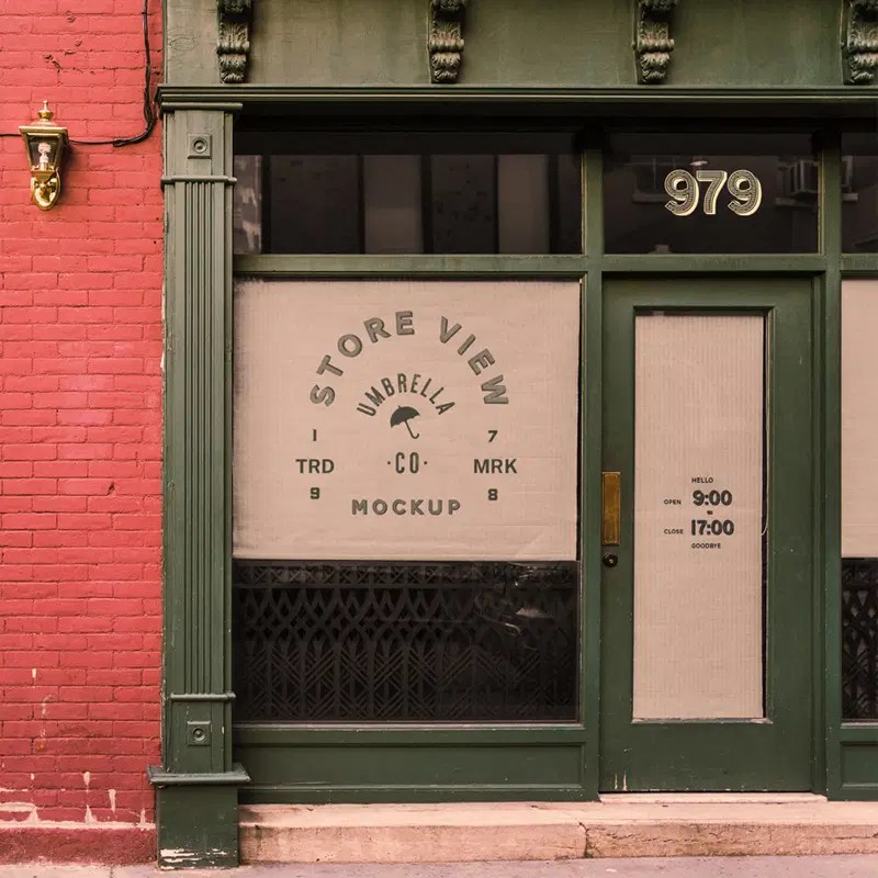 Discover 1 shop facade mockup design on dribbble. 10 Best Free Shop Facade Mockup Templates Css Author