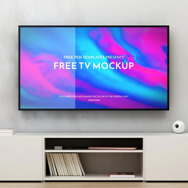 Picture Televisions fall into the category of large electroni. 10 Best Free Tv Mockup Templates Css Author