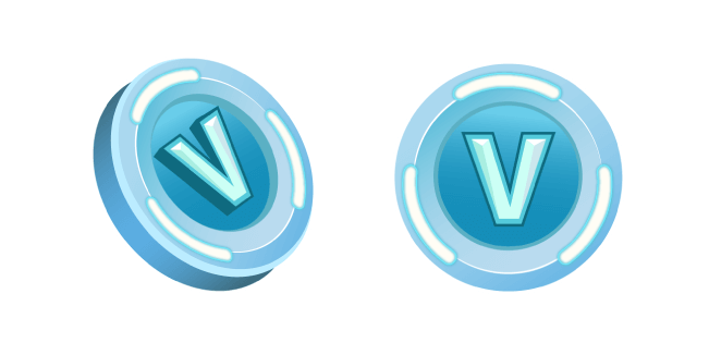 Fortnite V Bucks Cursor Custom Cursor