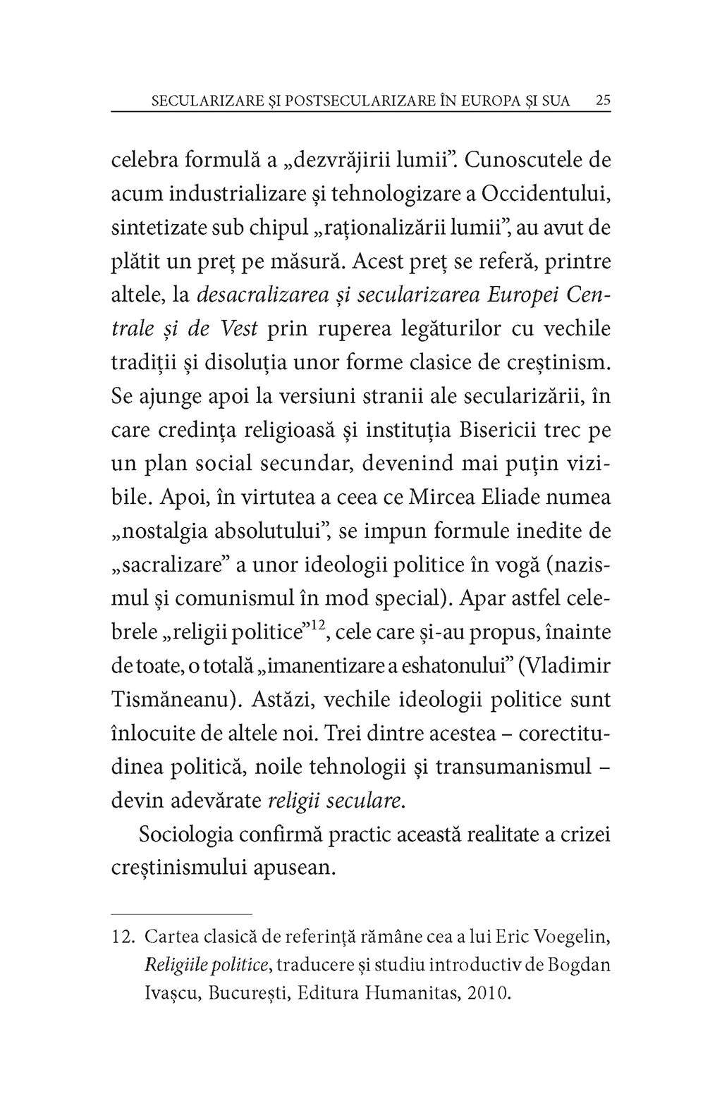 Noile Religii Seculare Nicu Gavriluta