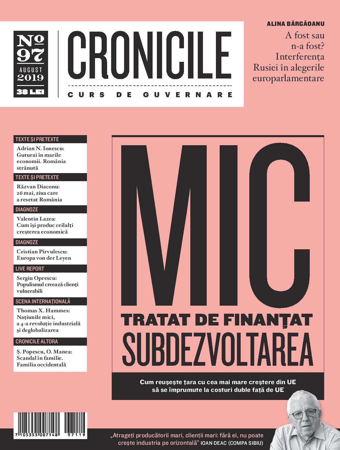 Cronicile Curs De Guvernare Nr 97