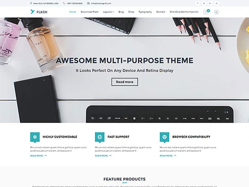 This minimalist theme from dessign.net will be perfect for portfolio websites, . Explore the 15 Best Free WordPress Themes for 2017 -DesignBump