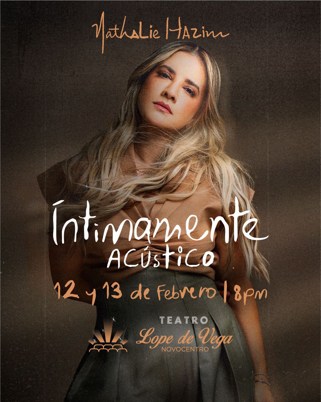 Nathalie Hazim ofrece un concierto acústico íntimo en Santo Domingo para conectar con las emociones