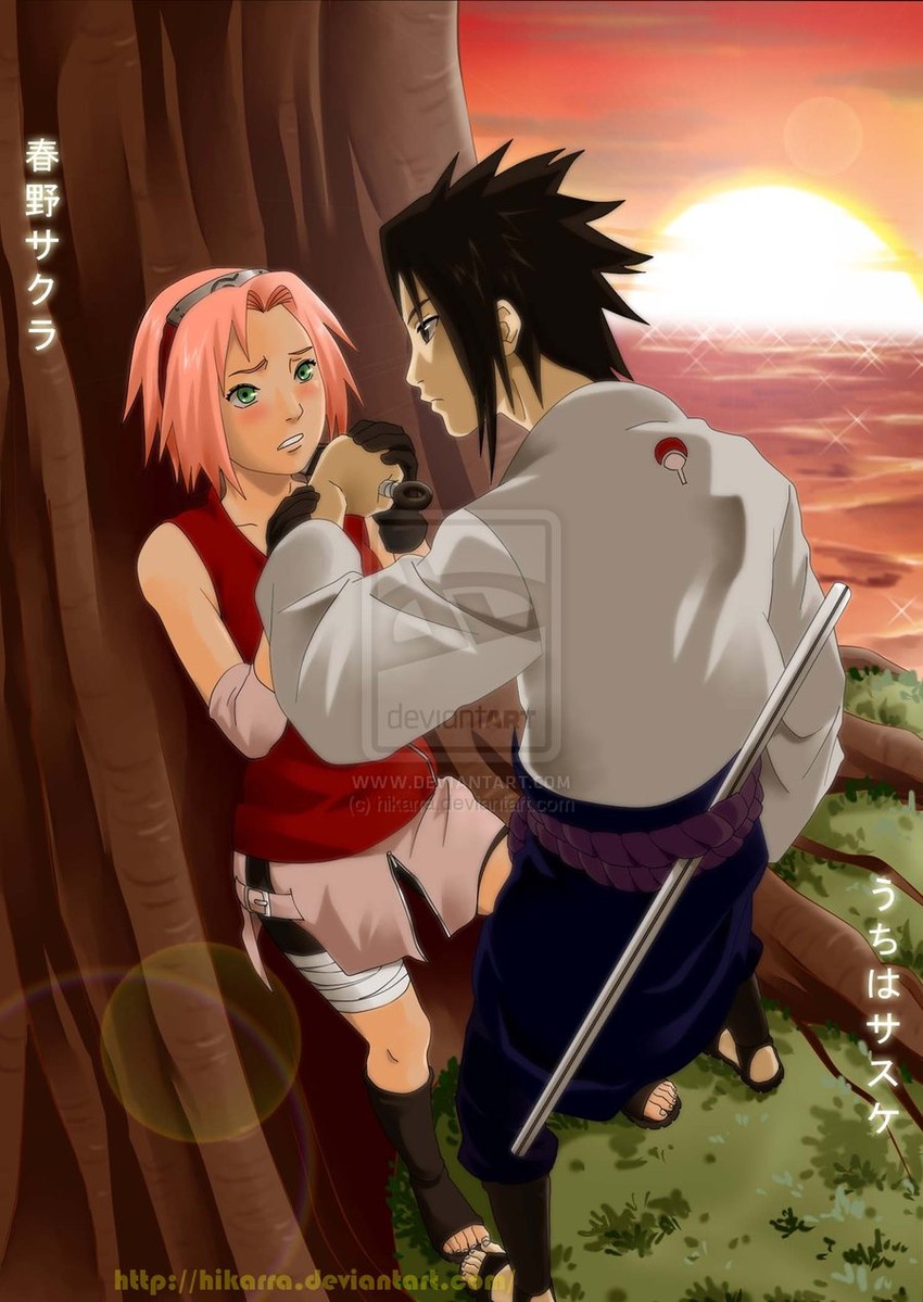 Check spelling or type a new query. Haruno Sakura And Uchiha Sasuke Naruto And 1 More Drawn By Hikarra Danbooru