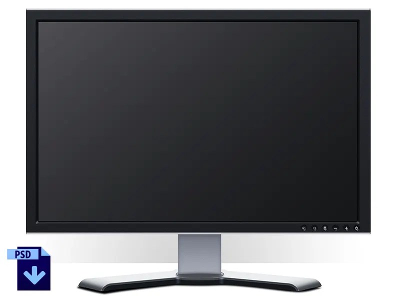 Mockup generator templates tagged with: Monitor Mock Up Freebie By Tamas Moroz On Dribbble