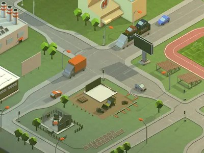 Low Poly Map By Lino Di Maio On Dribbble