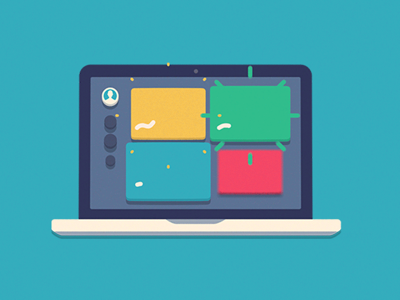 Download in under 30 seconds. GIF amination laptop by Alexander Stotskii - Dribbble