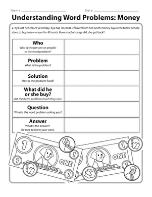 browse 3rd grade money word problem educational resources education com