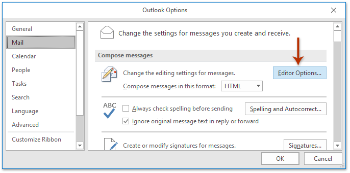 In the edit signature box, type the text that you want to include in the signature. How To Not Insert Hyperlinks Showing Code As Hyperlink In Outlook