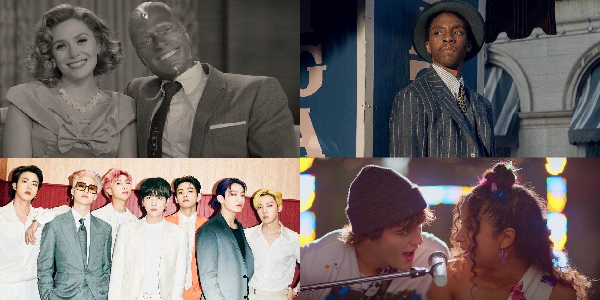 The stacked list of performers also includes camila cabello, chlöe (of chloe x halle, making her solo debut), jack harlow, justin bieber, kacey musgraves, the kid laroi, lil nas x, machine gun kelly, olivia rodrigo. Here Are The Winners Of The 2021 Mtv Movie Tv Awards Bts