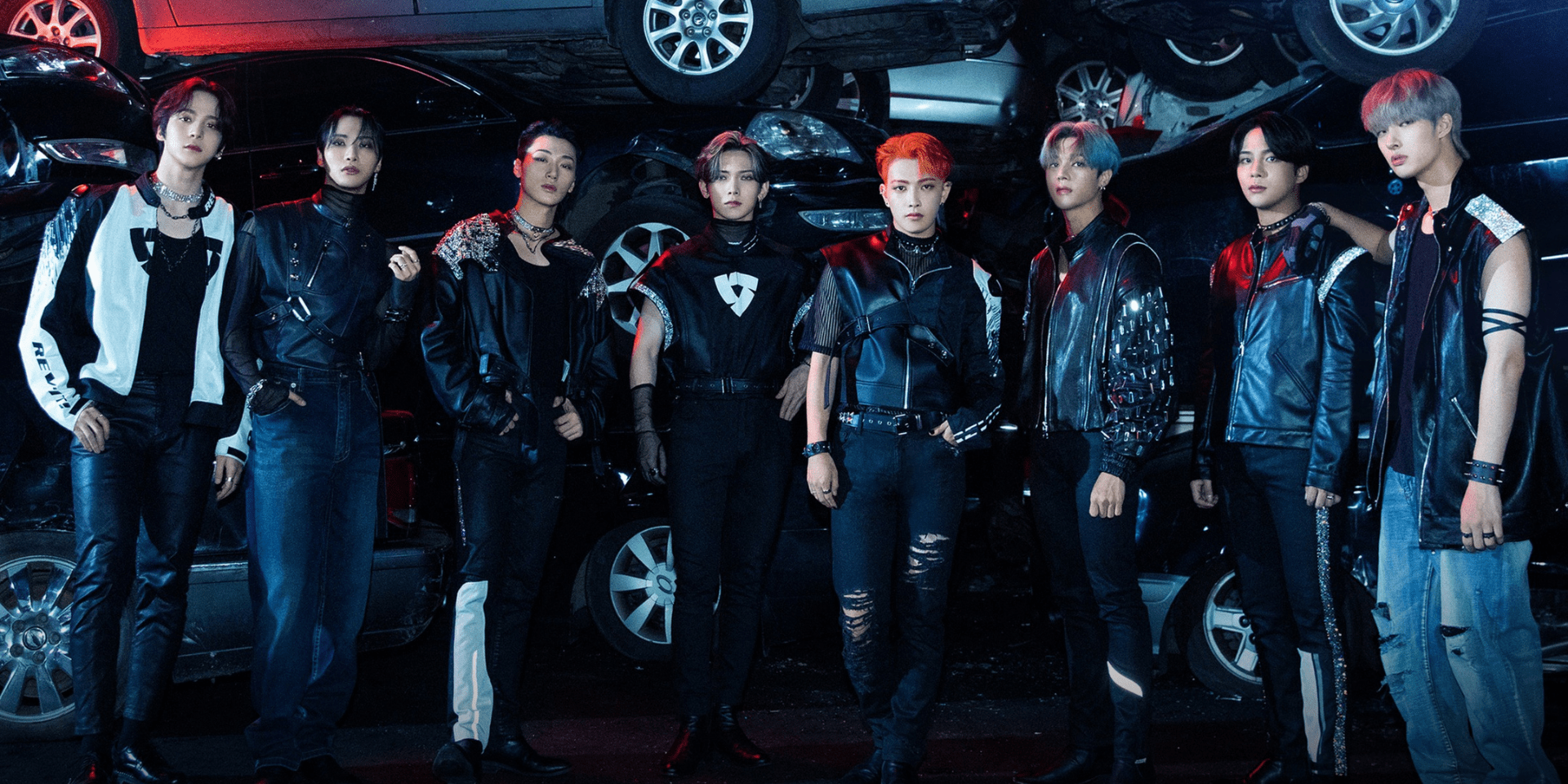 The group consisting of members hongjoong, seonghwa, yunho, yeosang, san, mingi, wooyoung, and jongho. Ateez Return With New Album Zero Fever Part 3 Bandwagon Music
