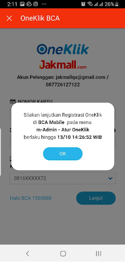 05.08.2021 · cara menonaktifkan oneklik bca. Metode Pembayaran Oneklik