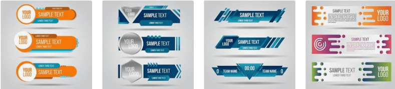 Amazing free tool!take your live stream to the next level with animated lower thirds. 8 Free Lower Thirds Templates Filtergrade