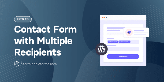 Wordpress is both the world's most popular blogging platform and the most widely used cms. How to Create a WordPress Contact Form with Multiple Recipients (Free!)