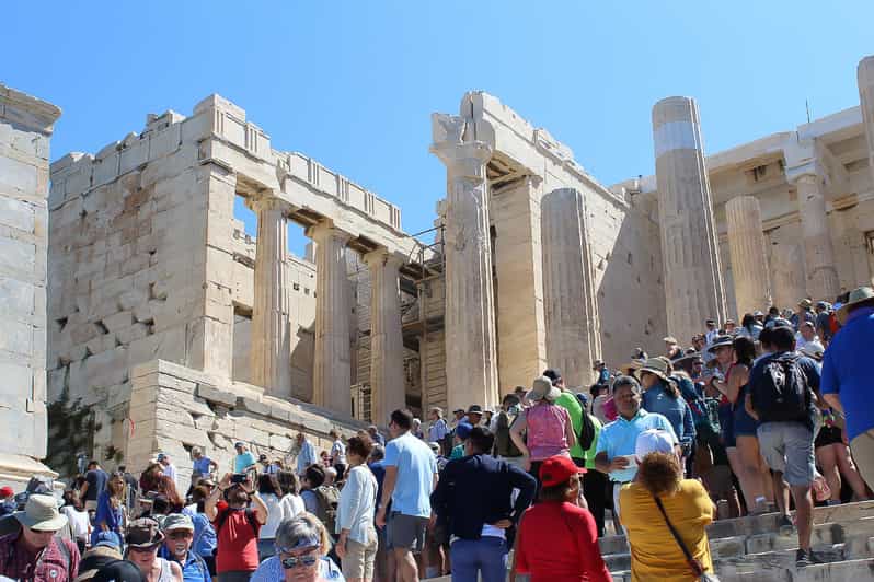 8 am to 5 pm. Athens Acropolis Entrance Ticket With Phone Audio Tour Getyourguide