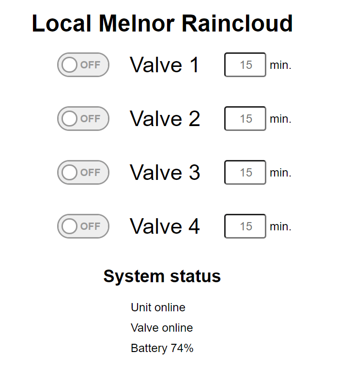 If you are outside and simply need to turn on the water, raincloud makes it easy with manual control buttons right at the faucet. Raincloud De Cloudifier Hackaday Io