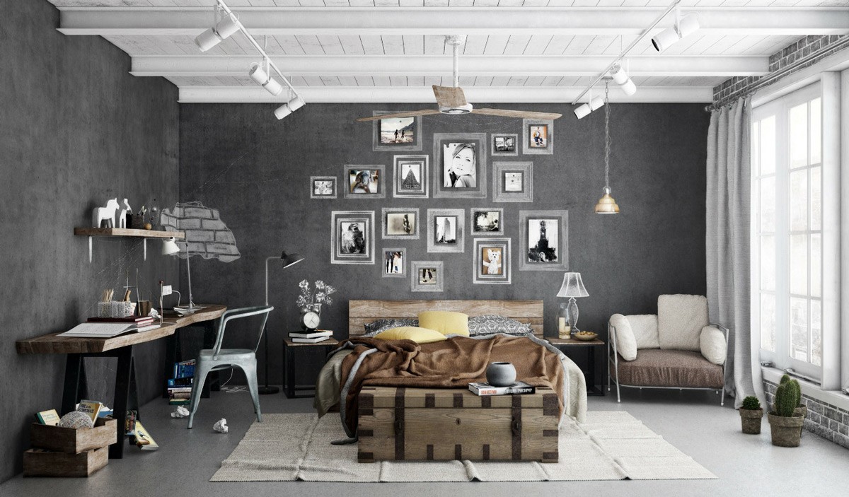 28+ Modern Rustic Bedroom Wall Decor