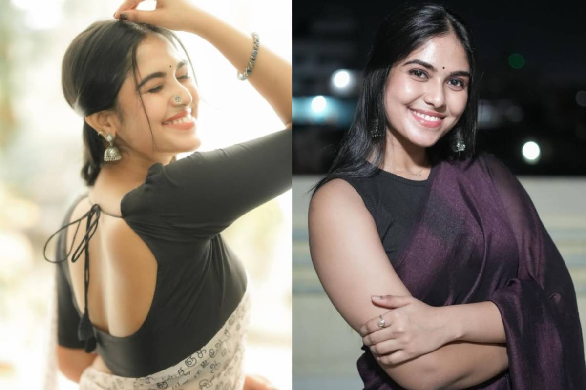 விதவிதமான புடவையில் கலக்கும் விஜய் டிவி சீரியல் நடிகை கிரேஸி போட்டோஸ் விதவிதமான புடவையில் கலக்கும் விஜய் டிவி சீரியல் நடிகை கிரேஸி போட்டோஸ்