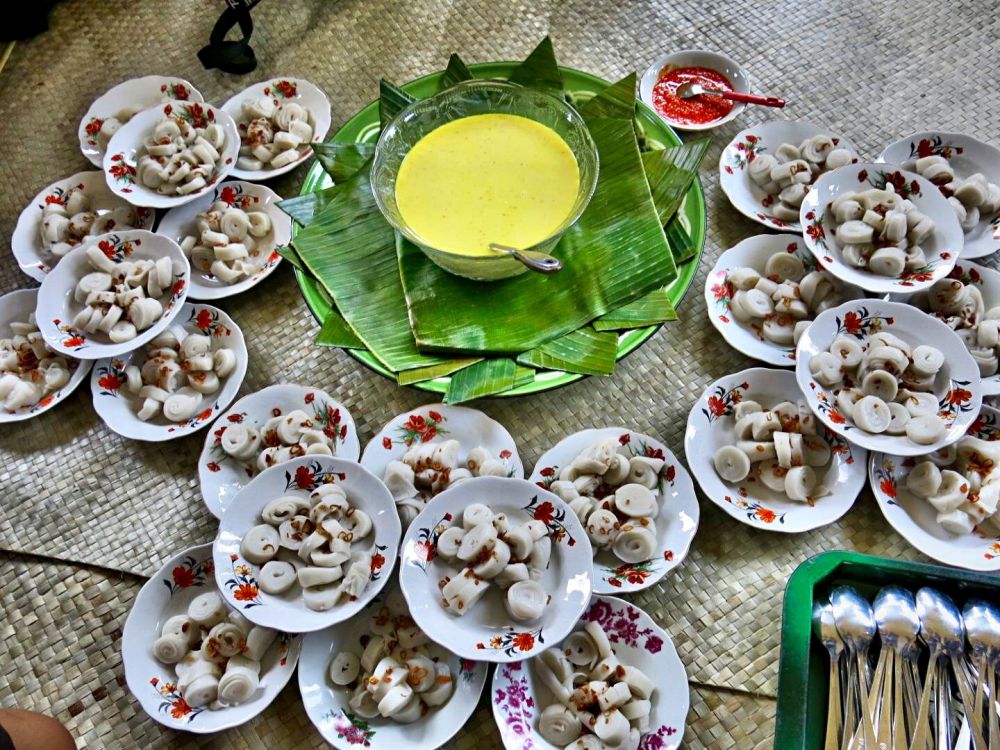 5 Fakta Unik Berego, Lontong Berlapis dari Tanah Belitung