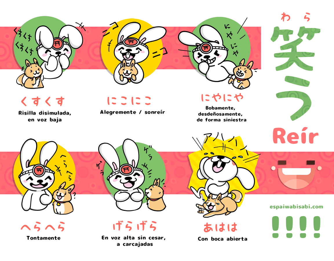 Onomatopeyas Japonesas Reir Japones En La Nube Aprende Japones On Line